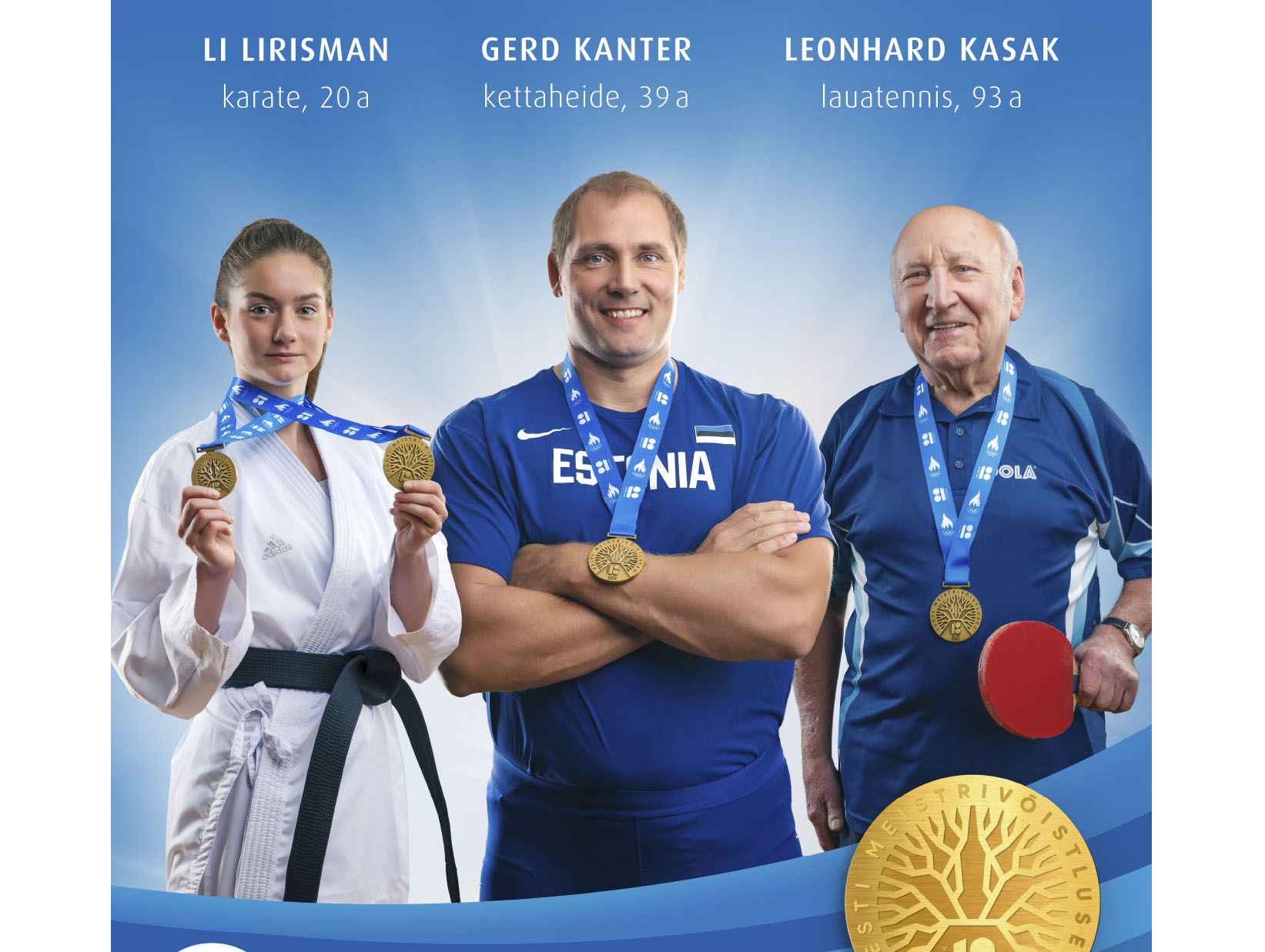 ESTONIA – NOC CELEBRATES NATIONAL MEDALLISTS IN ITS CAMPAIGN ‘TOGETHER ...