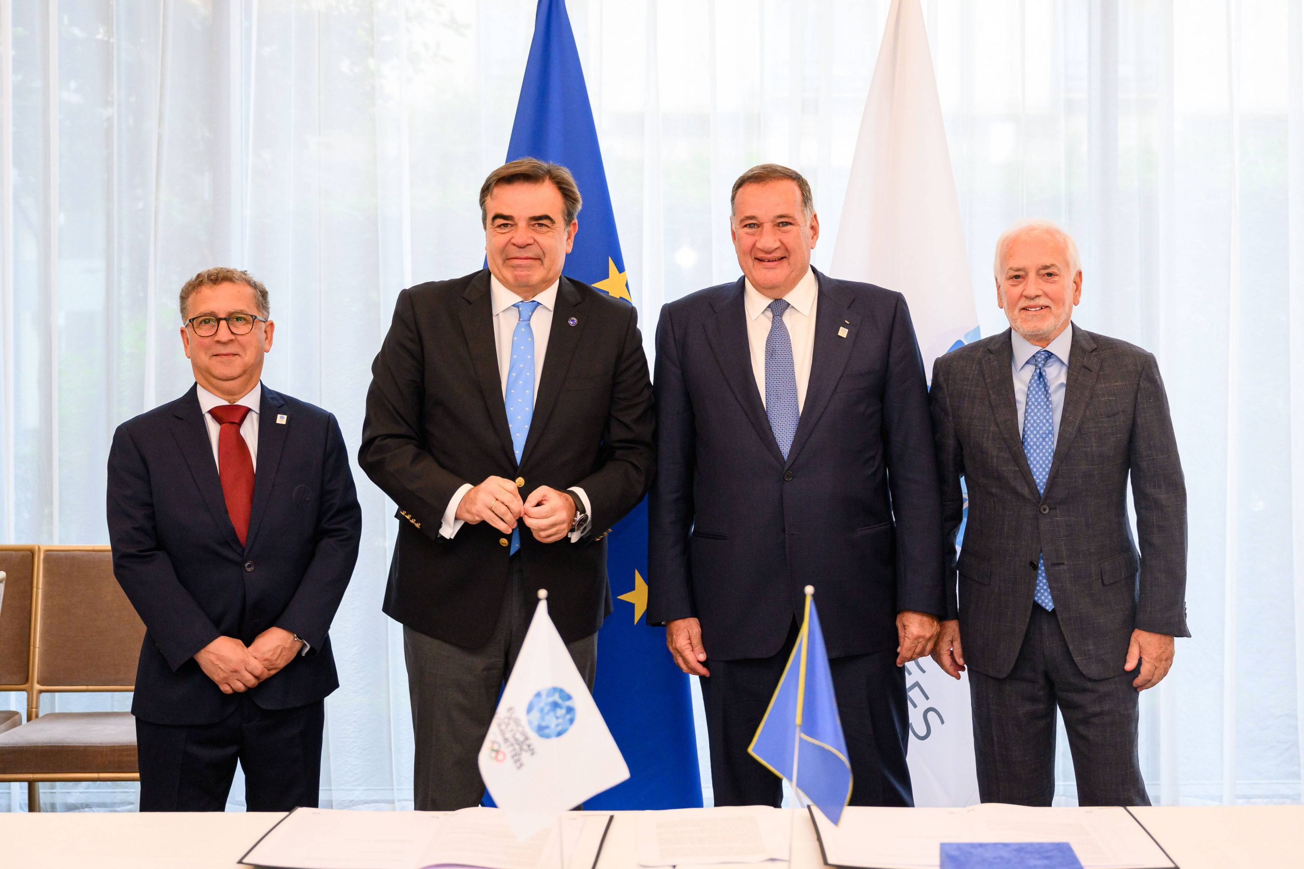 EOC signs landmark Agreement of Cooperation with European Commission ahead of Olympic Games